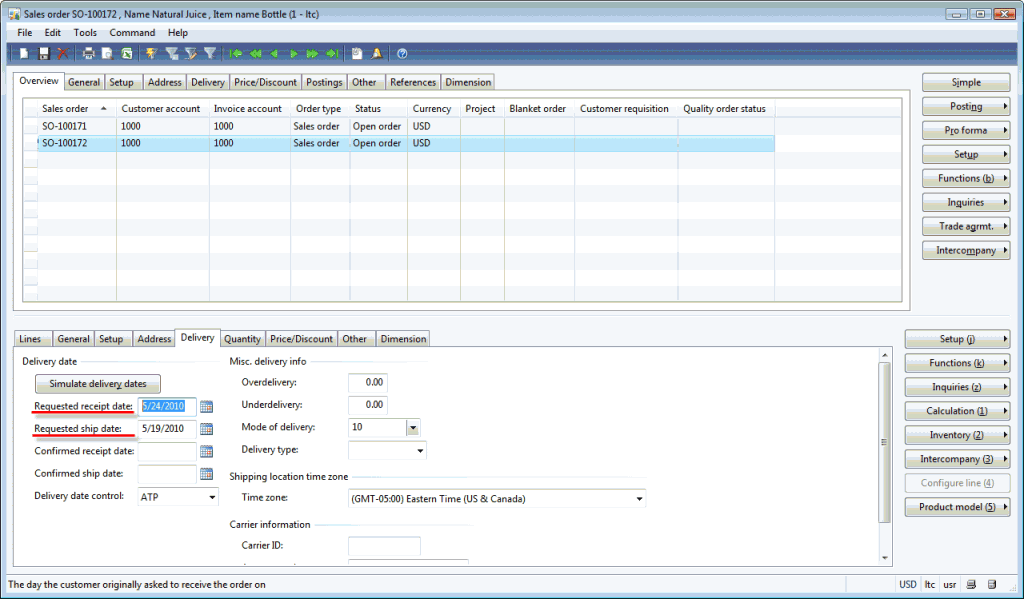 Create Sales order in Microsoft Dynamics AX | Dynamics AX Training