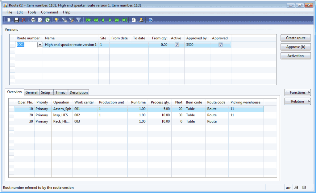 Overview Of Dynamics Ax Production Module 